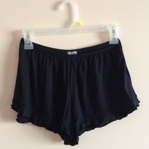 Aerie Ruffled Lounge Shorts
